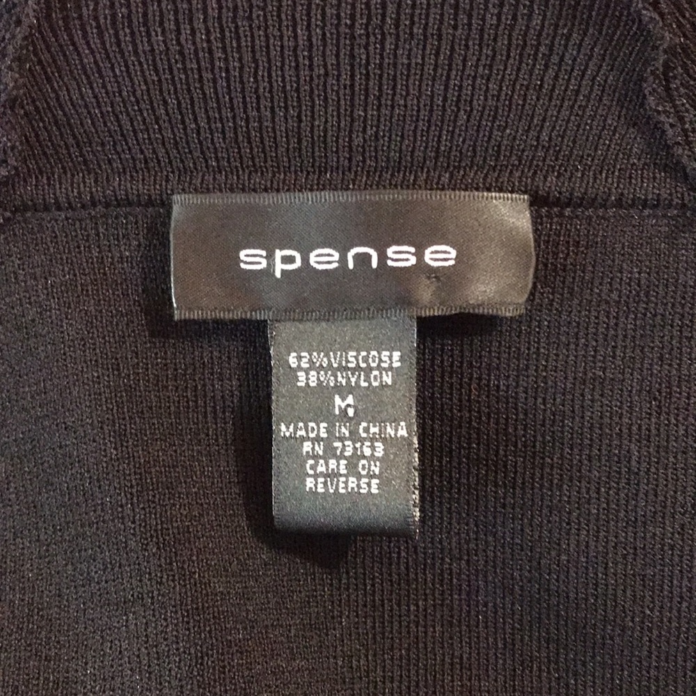 Spence  black shrug.  Med - Picture 4 of 5